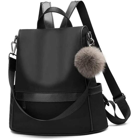 Women Backpack Purse Nylon Anti-theft Fashion Casual Lightweight Travel main image 5